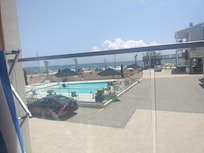 This is the view from the patio all rooms are open front