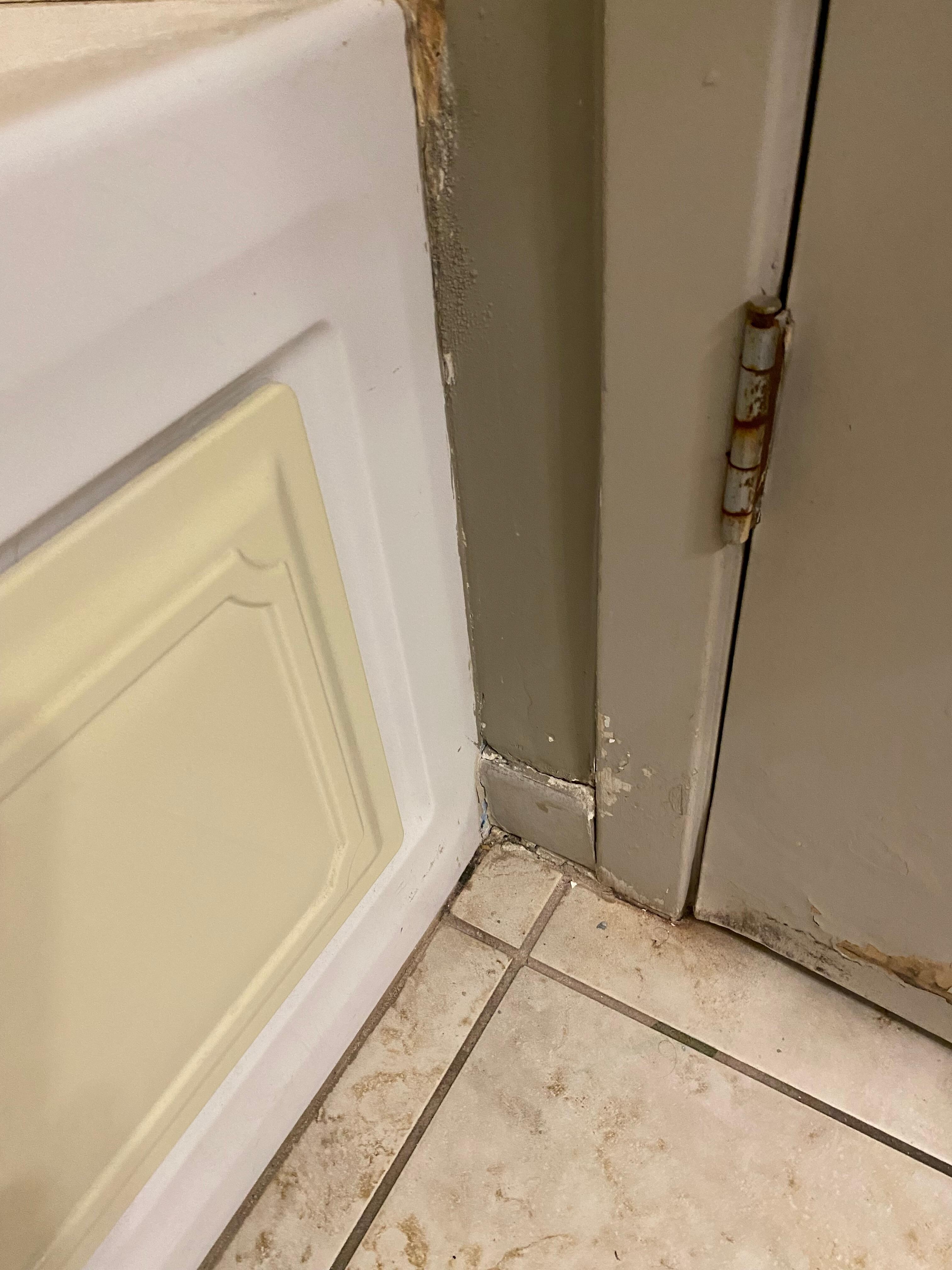 Look like water damage 