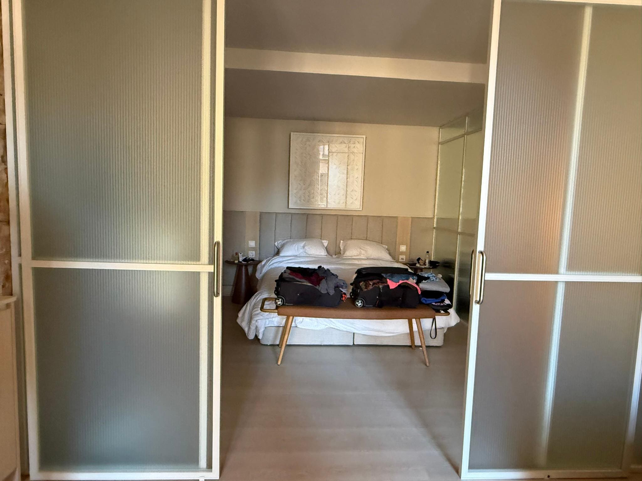 Bedroom with amazing bed for a best night's sleep!