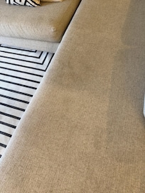Stained couch