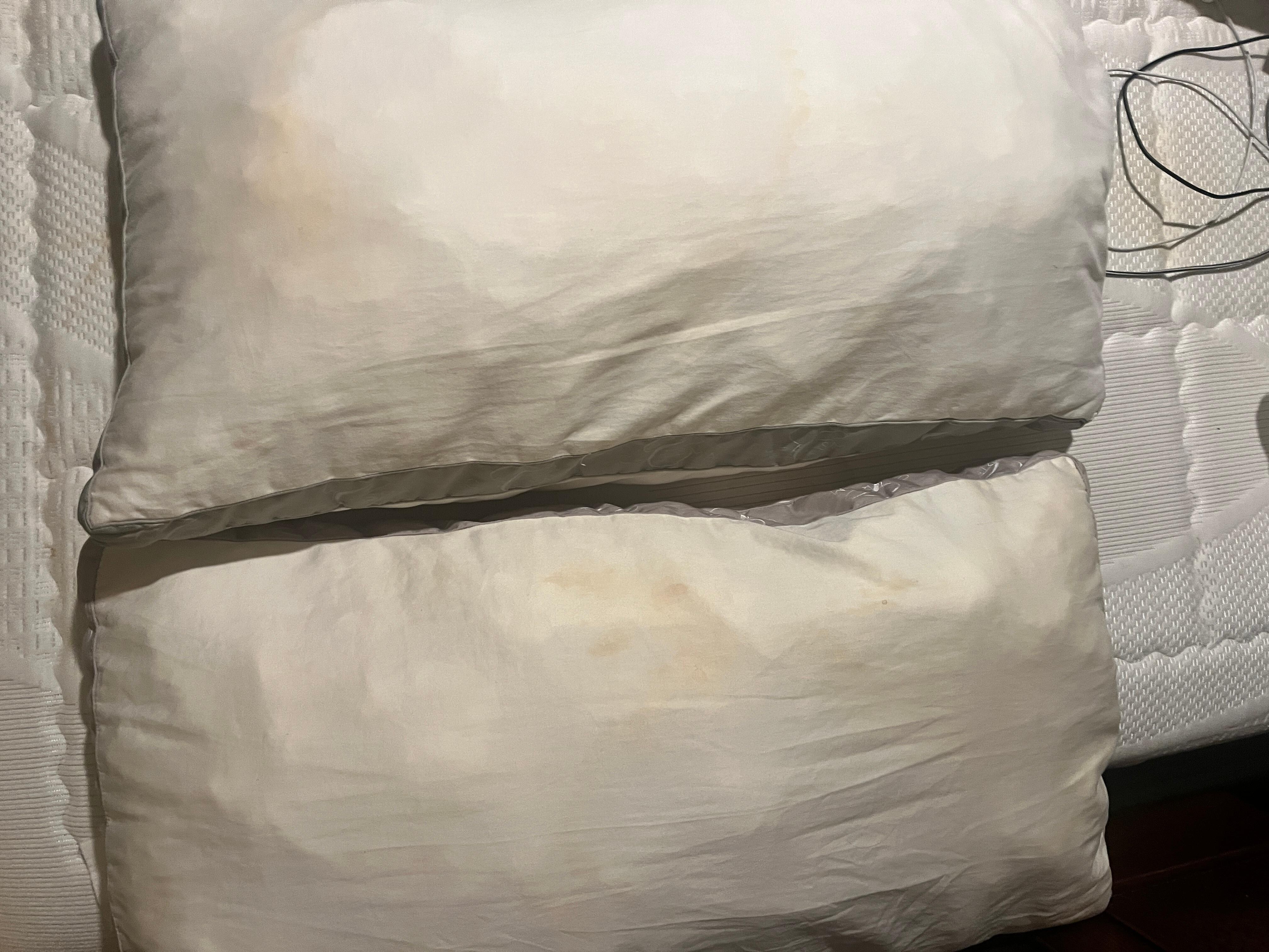 Pillows from pillow shams
