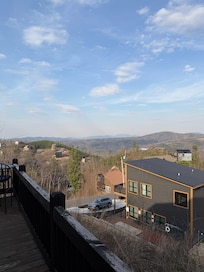 Views from the side balcony