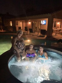 Hot tub fun!