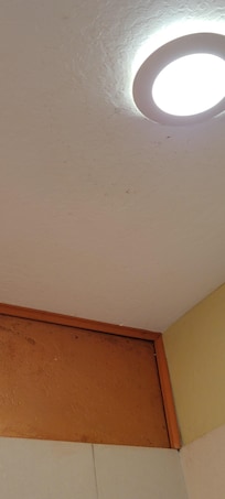 Mold on wall & ceiling - master shower