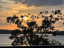 Beautiful sunsets from the deck