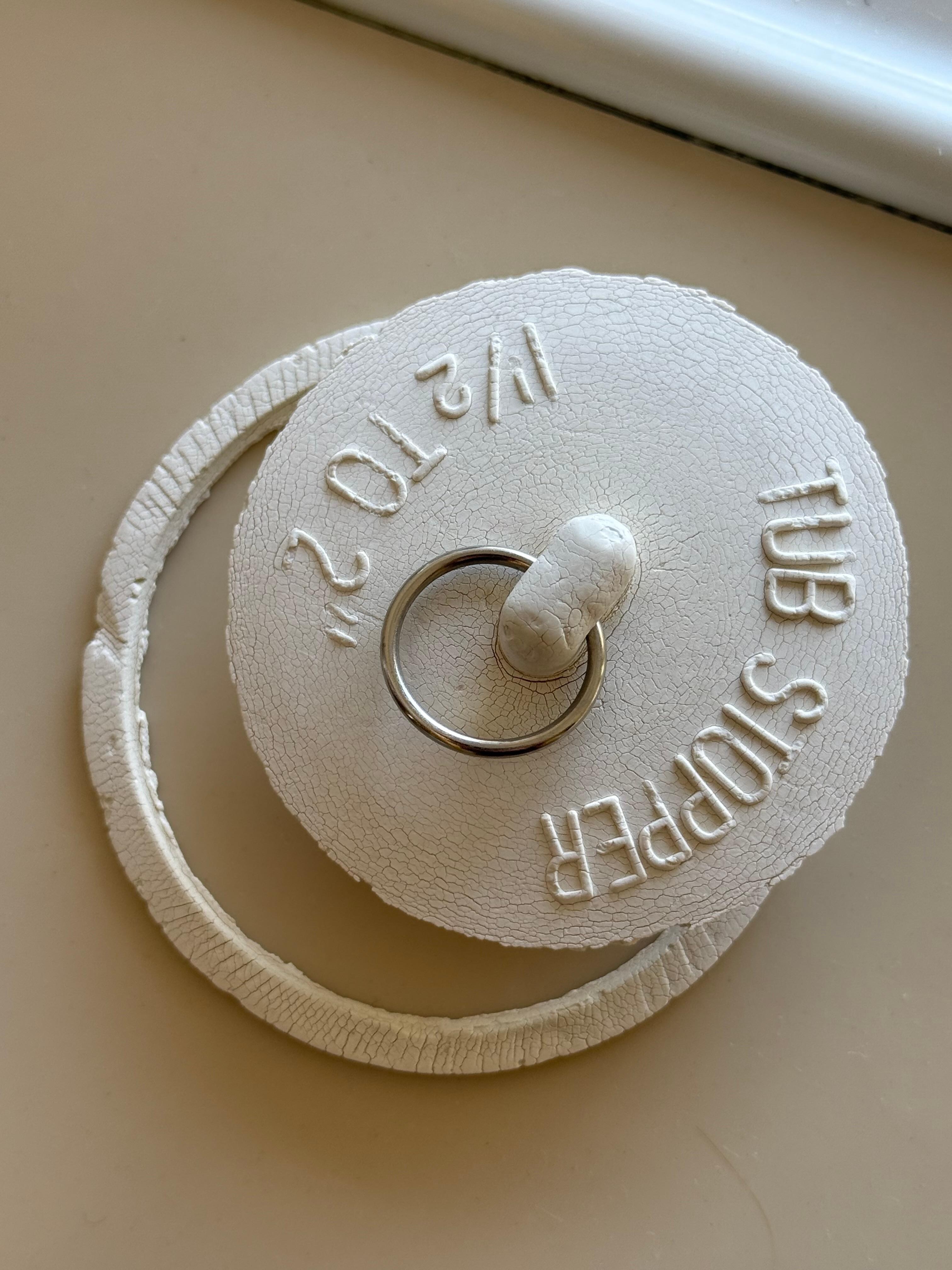 Tub stopper old and fell apart in my hand. 