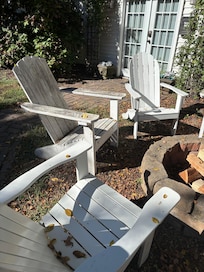 Chairs were attempted to be cleaned while we were there.