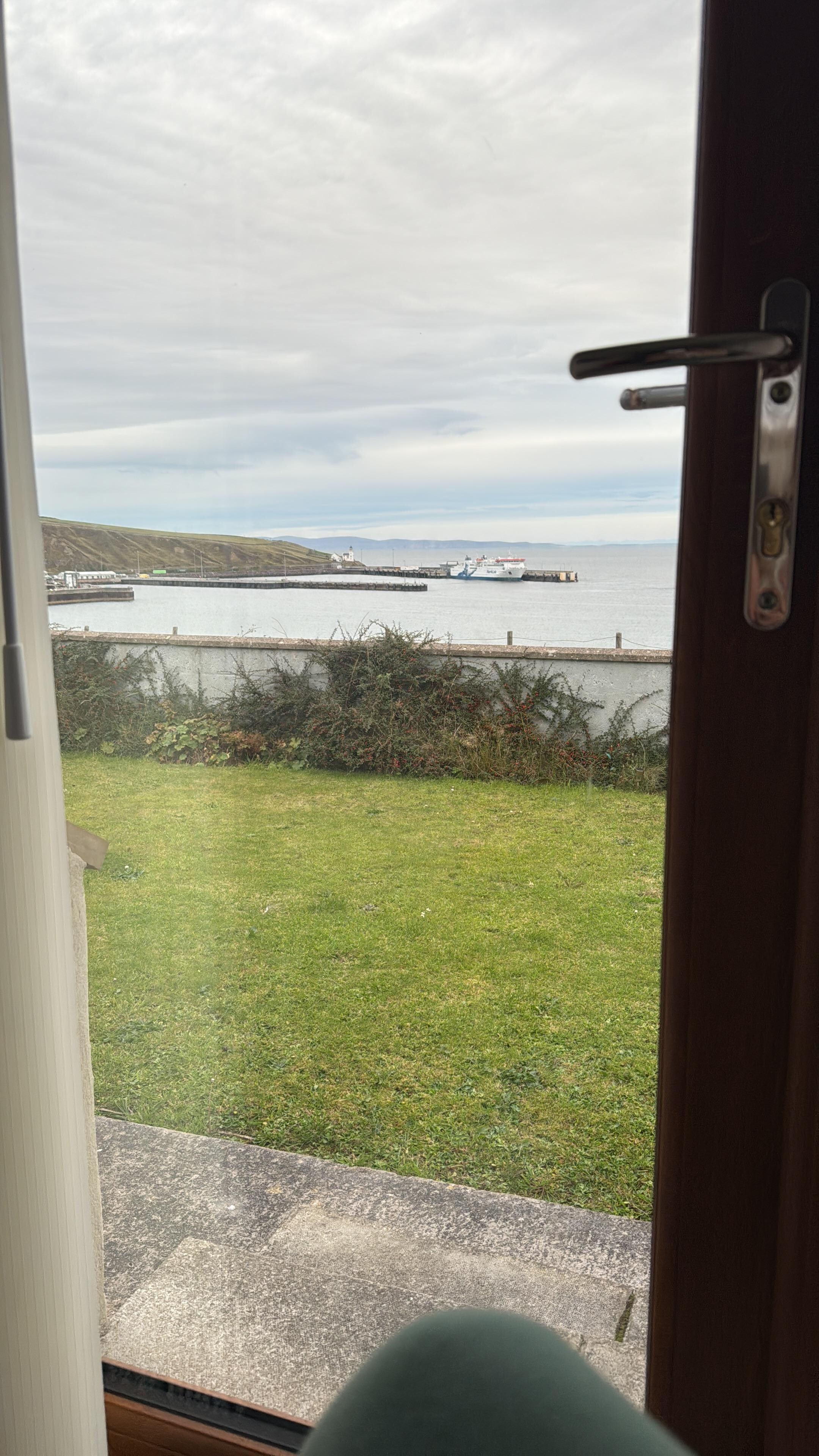 View from dining room