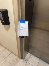 El elevador no funcionaba