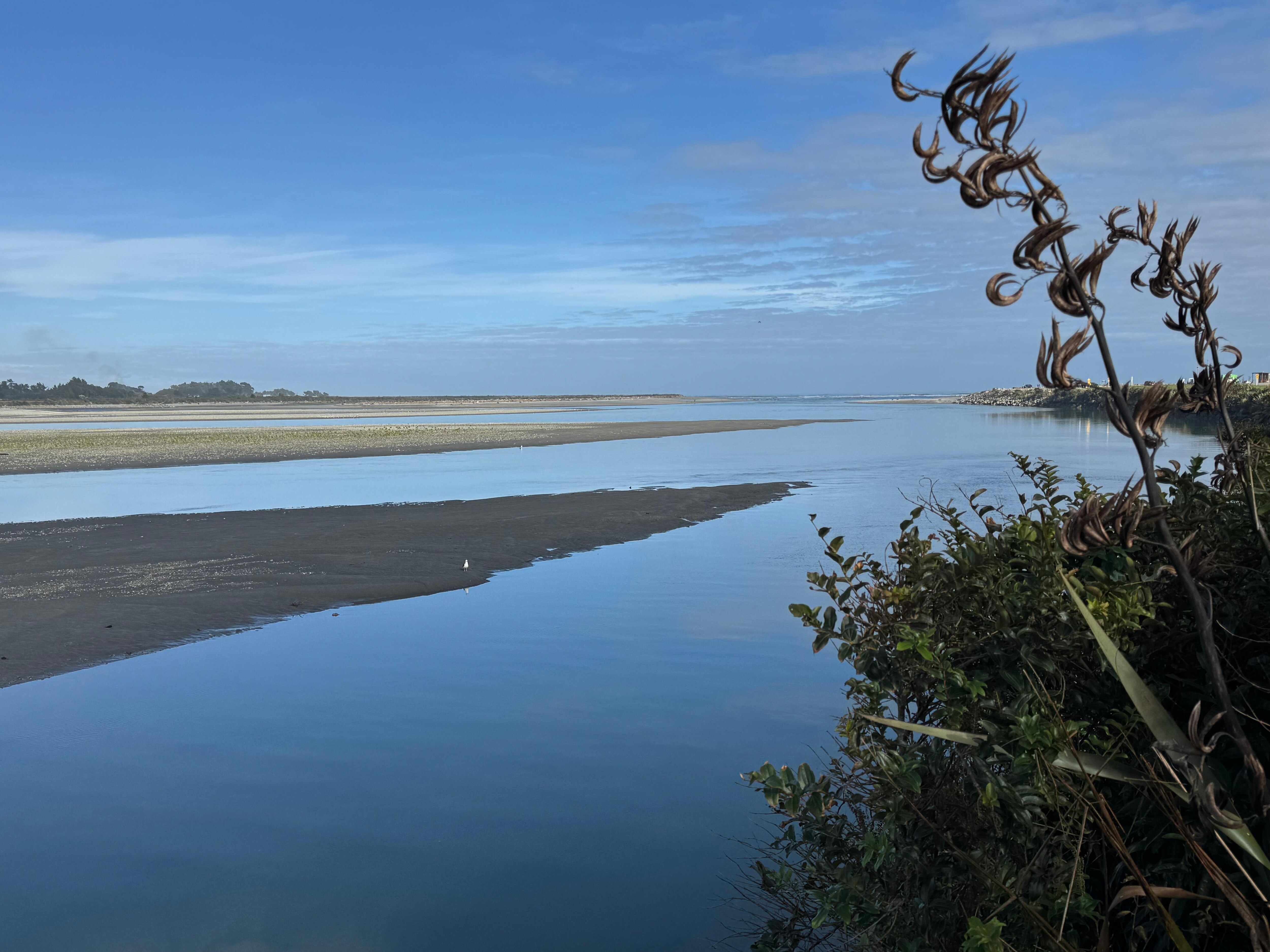 Hokitika river estuary