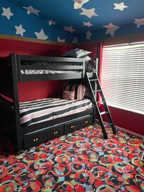 Second bedroom upstairs