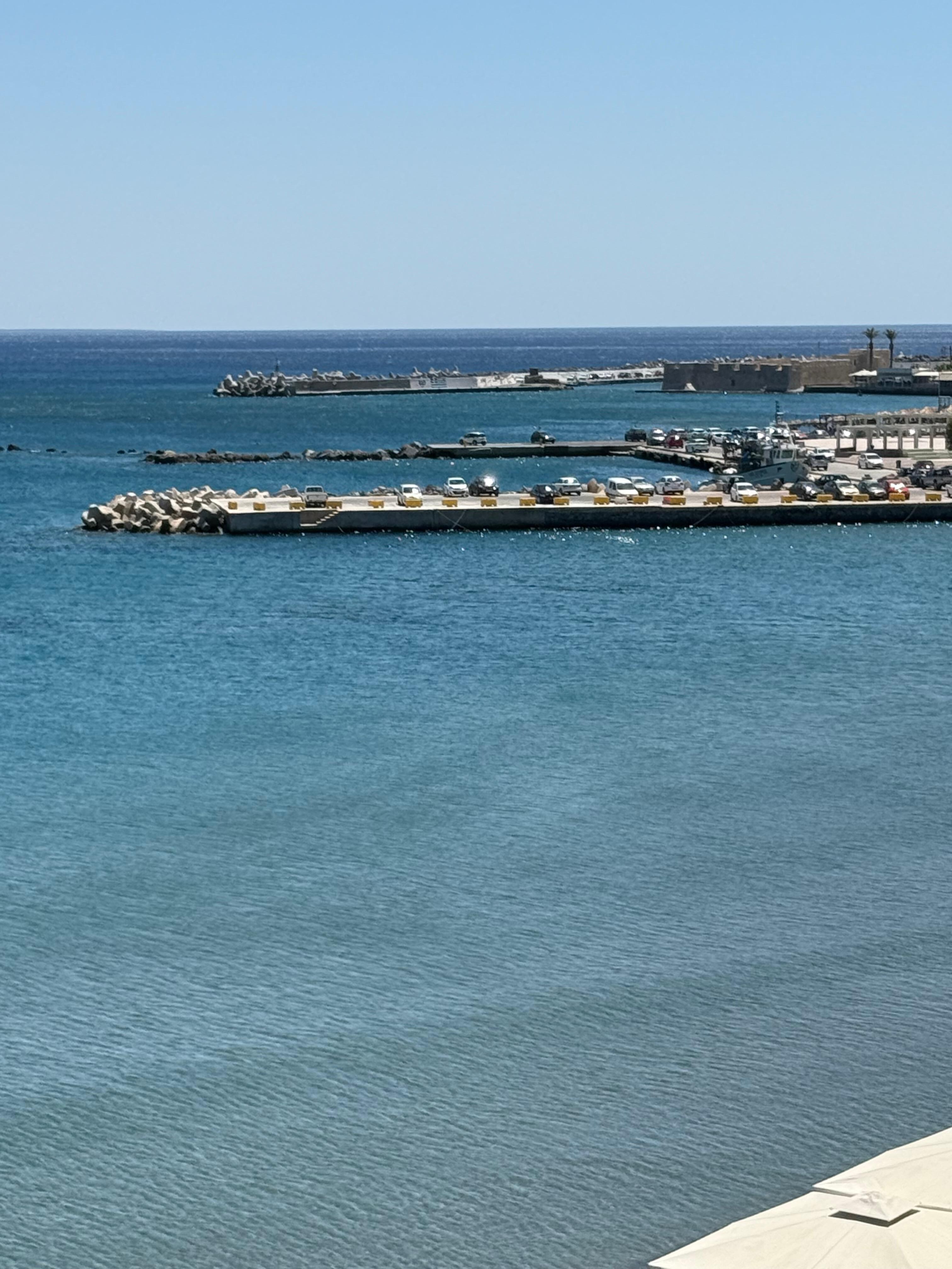 View from our balcony 