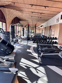 Nice gym all brand new equipment