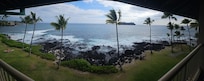 Panoramic of balcony view