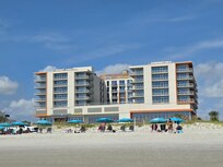 Hotel from the beach.