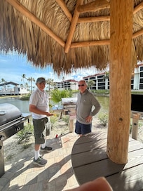 New tiki huts and grills