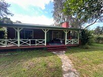 Front of home with porch