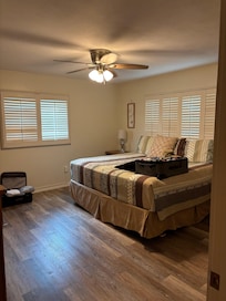 Bedroom #1 with king size bed