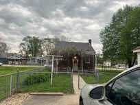 Back of the house parking and entry