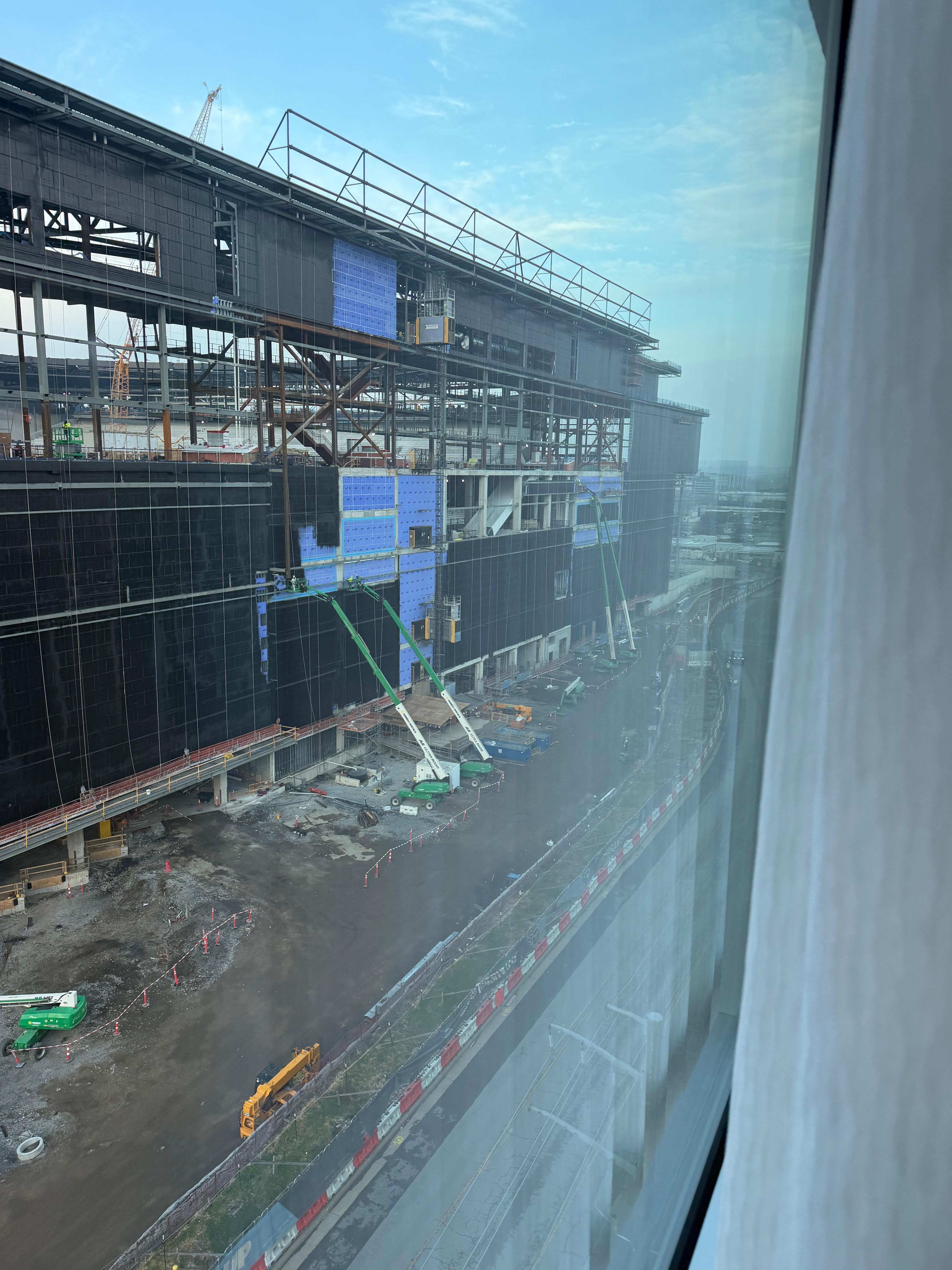 Paid for stadium view and this is what I got to see