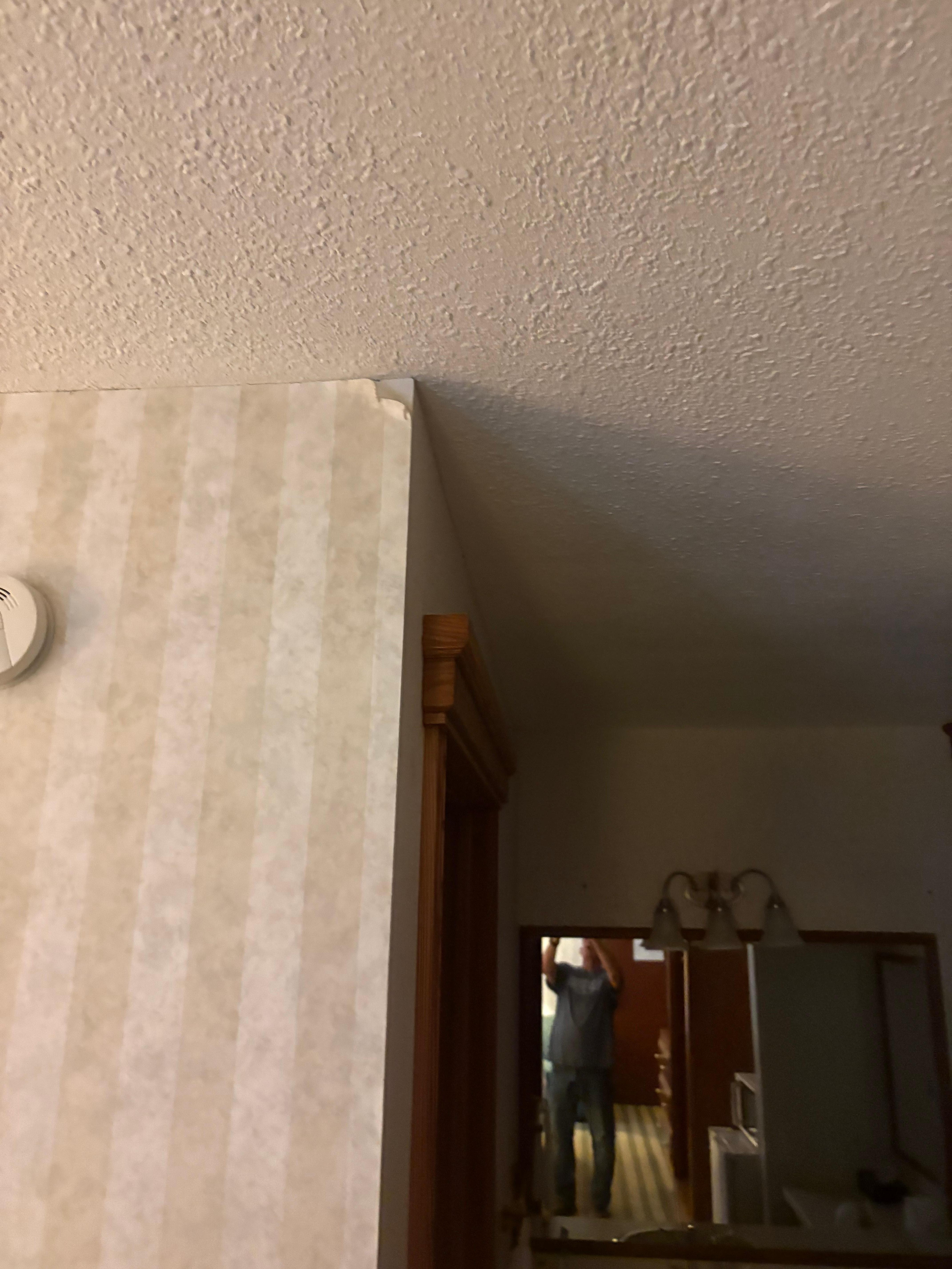 Wallpaper falling off