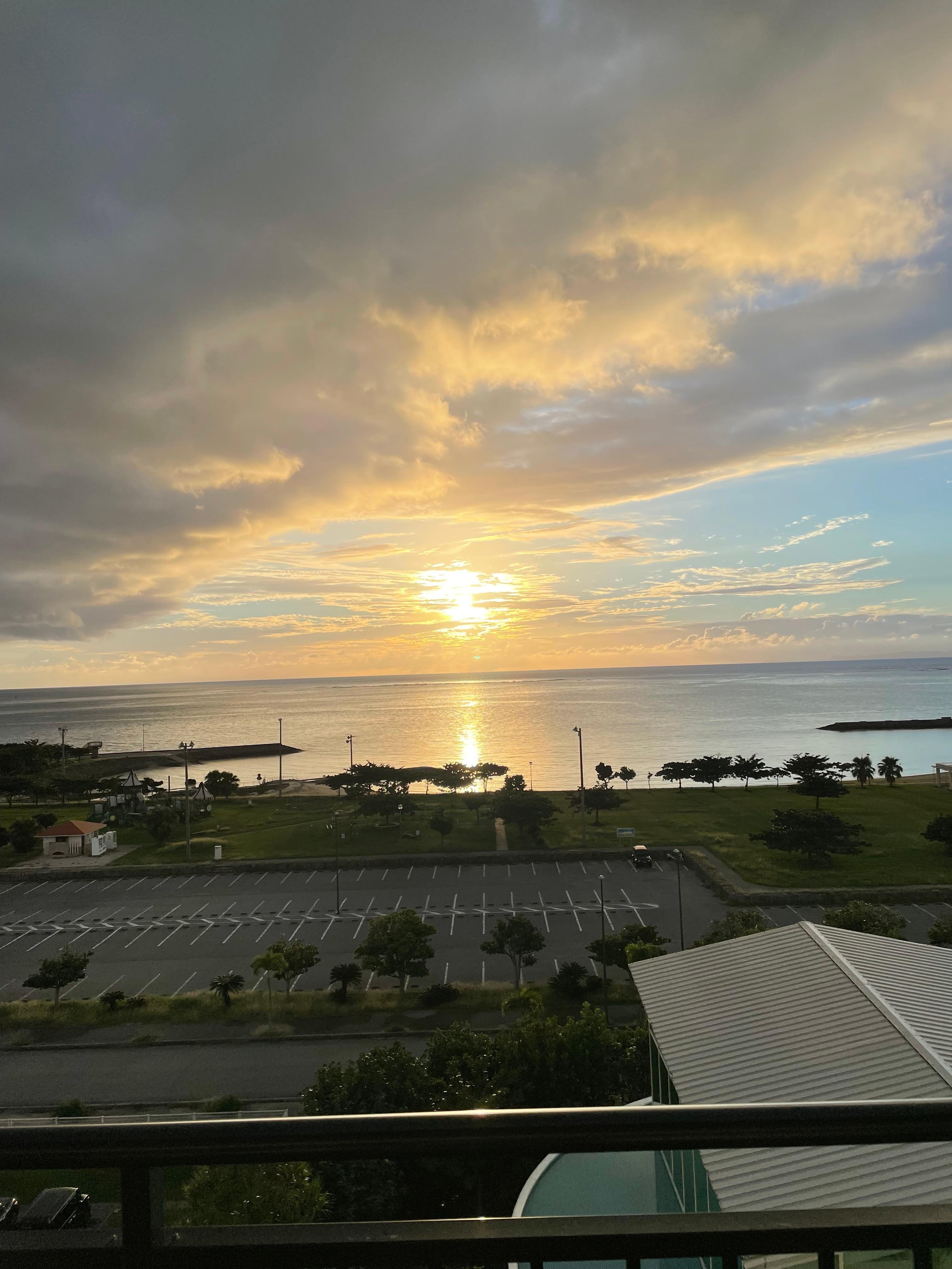 バルコニーからの
景色