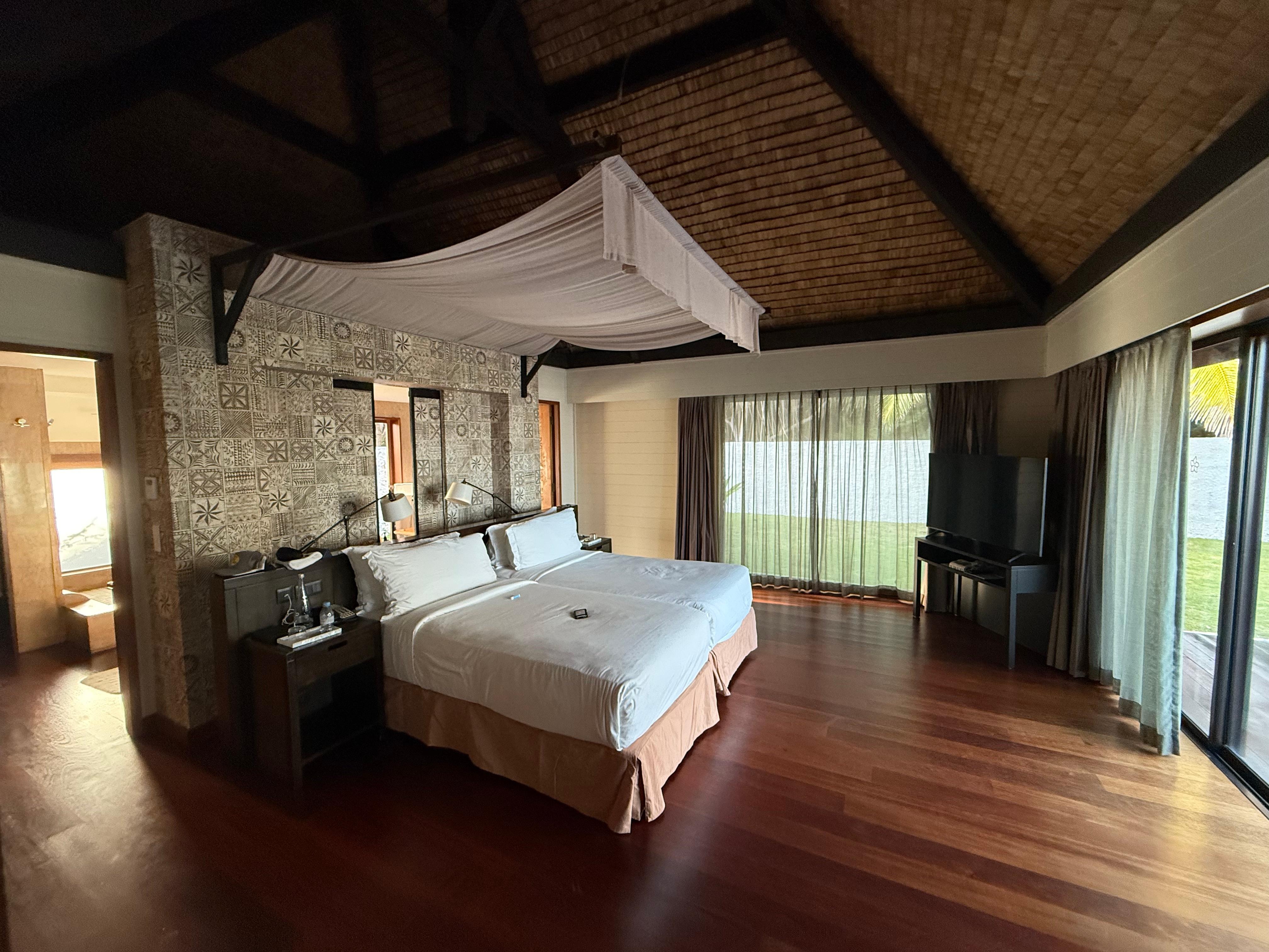 1 of 2 bedrooms. Space is huge and wonderful.