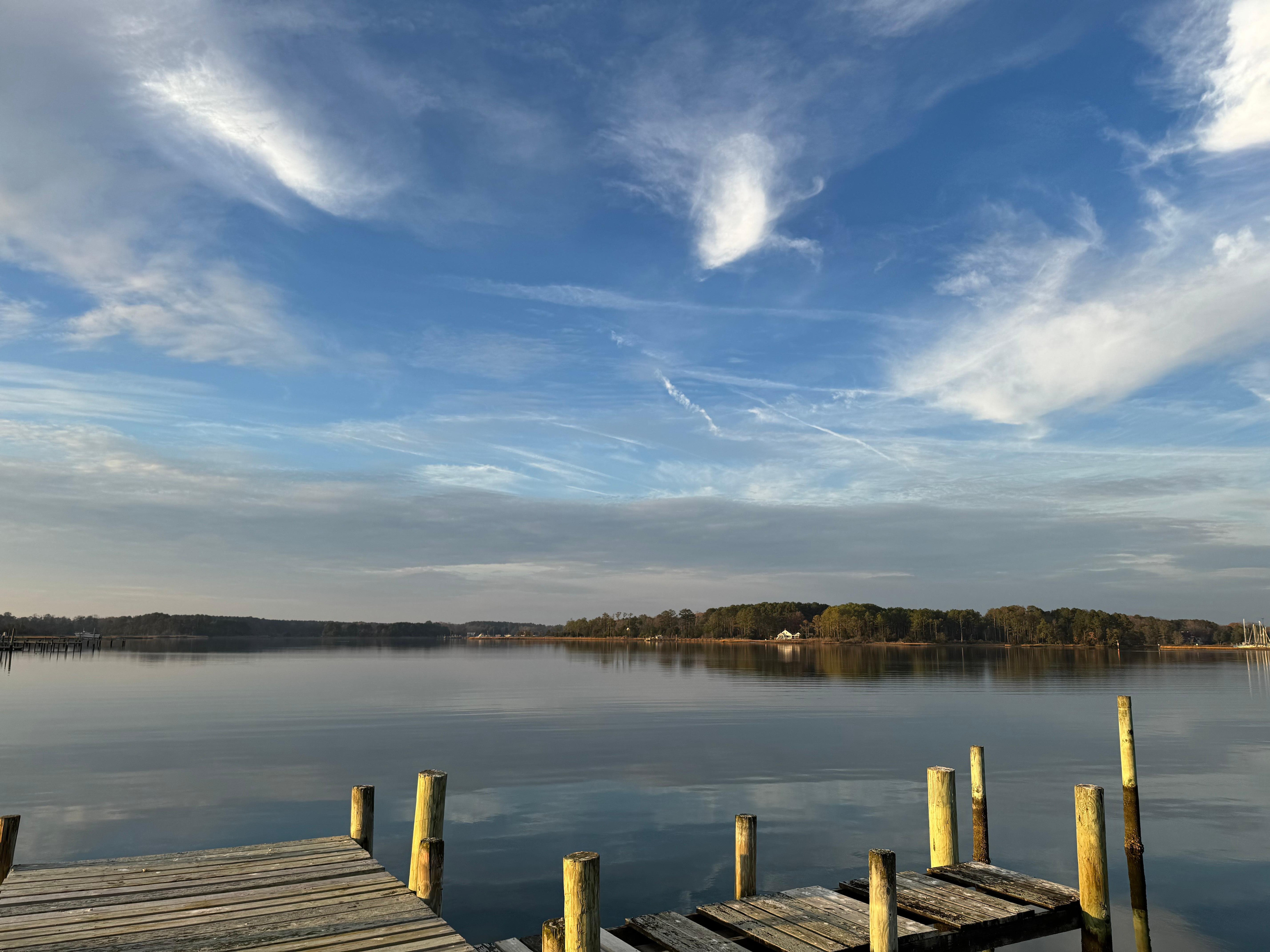View from community dock.