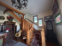 My room was upstairs