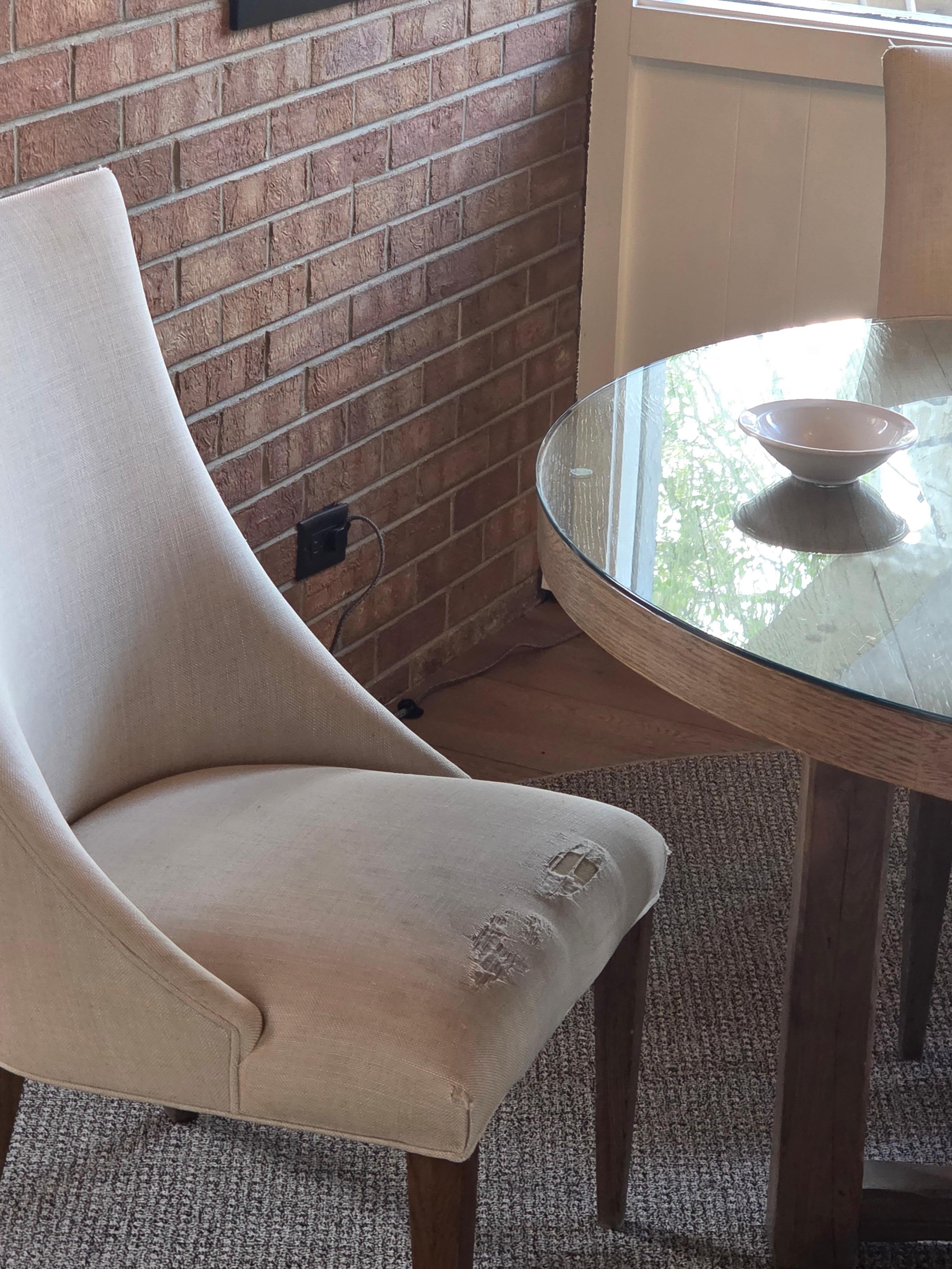 Ragged lounge chairs