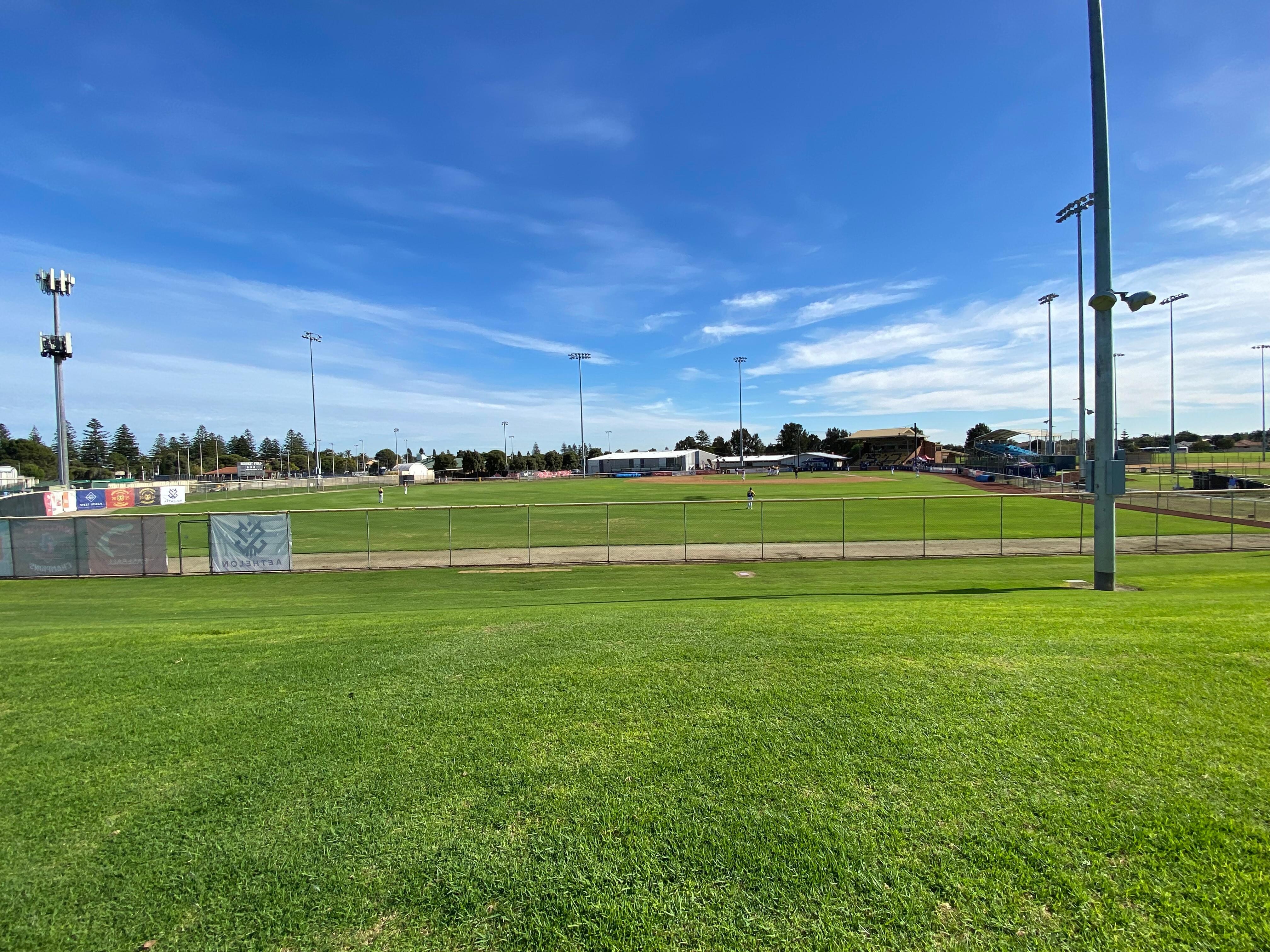 West Beach 
Sporting fields 