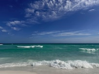Gorgeous beach just a short walk away.