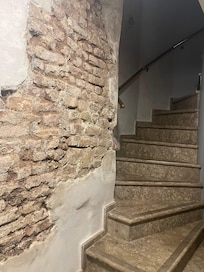 Stairs to lower floor