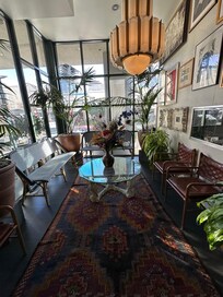 Lobby inside La Pensione