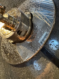 Damaged shower