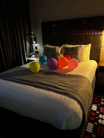 Decorated for our upgrade