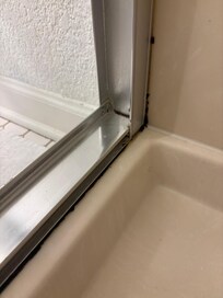 The property is filthy. This is a glimpse