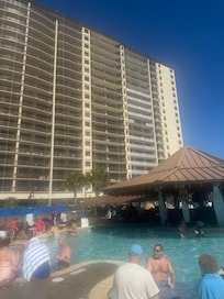Obstructed balcony view