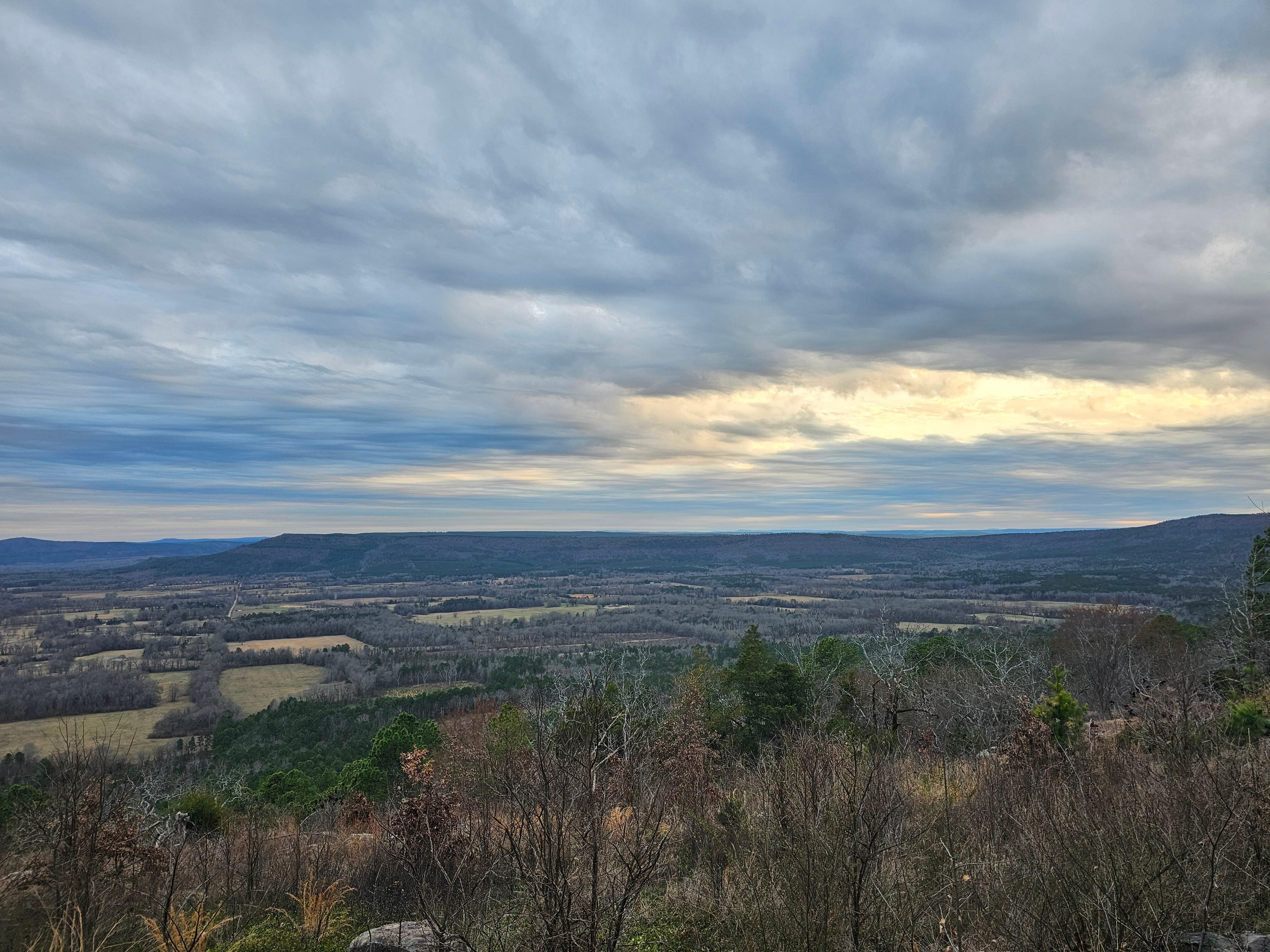 View from back deck. 