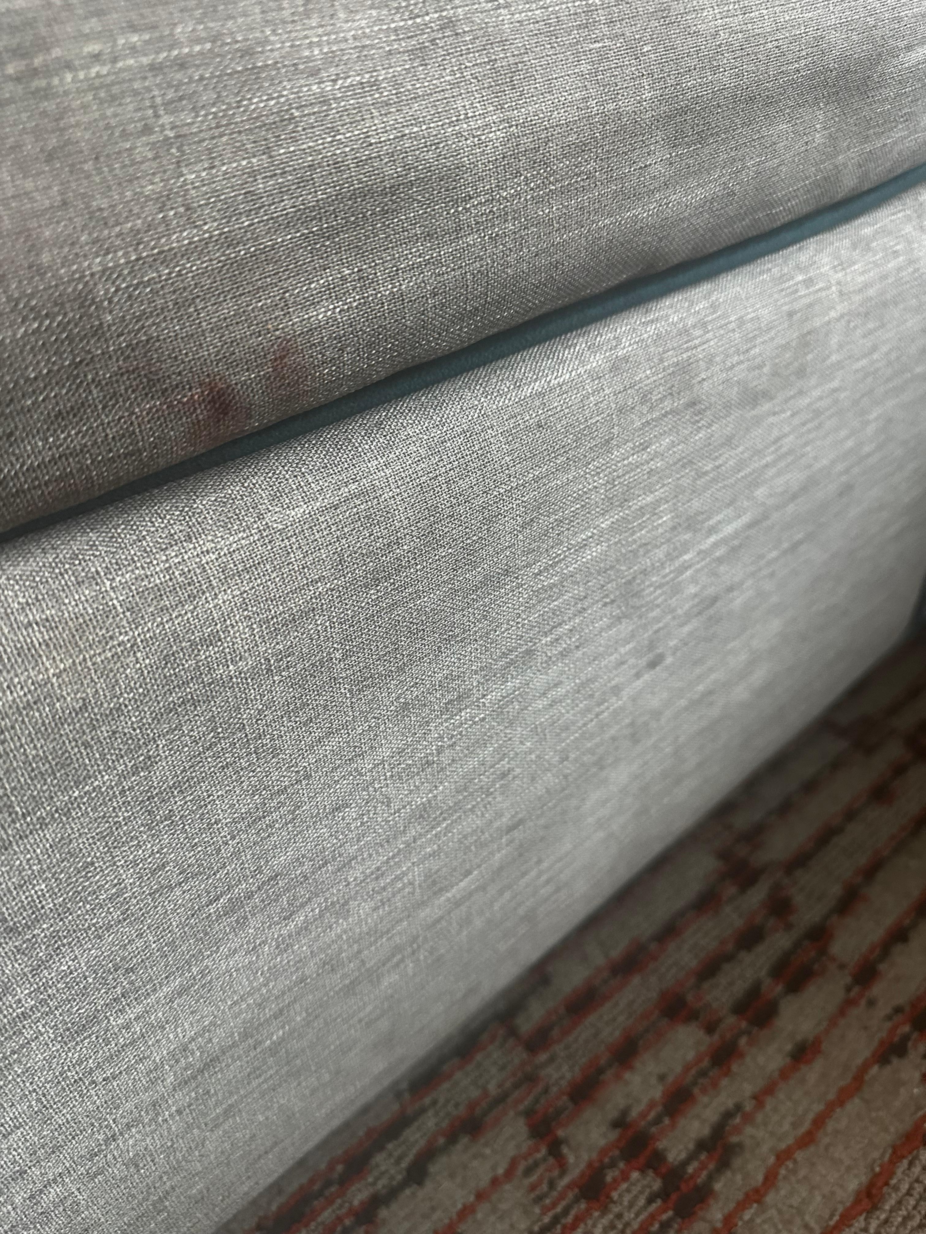Blood on sofa