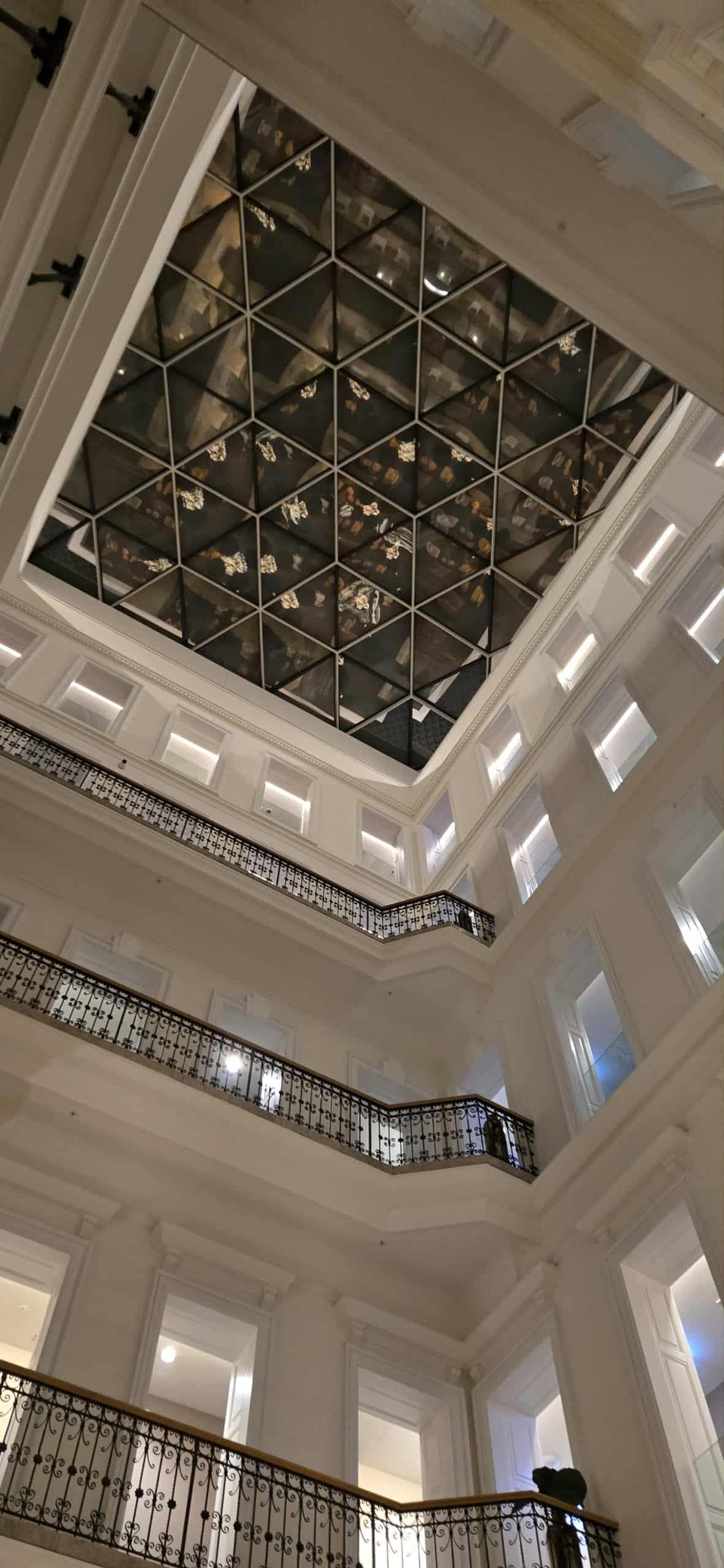 Lobby ceiling