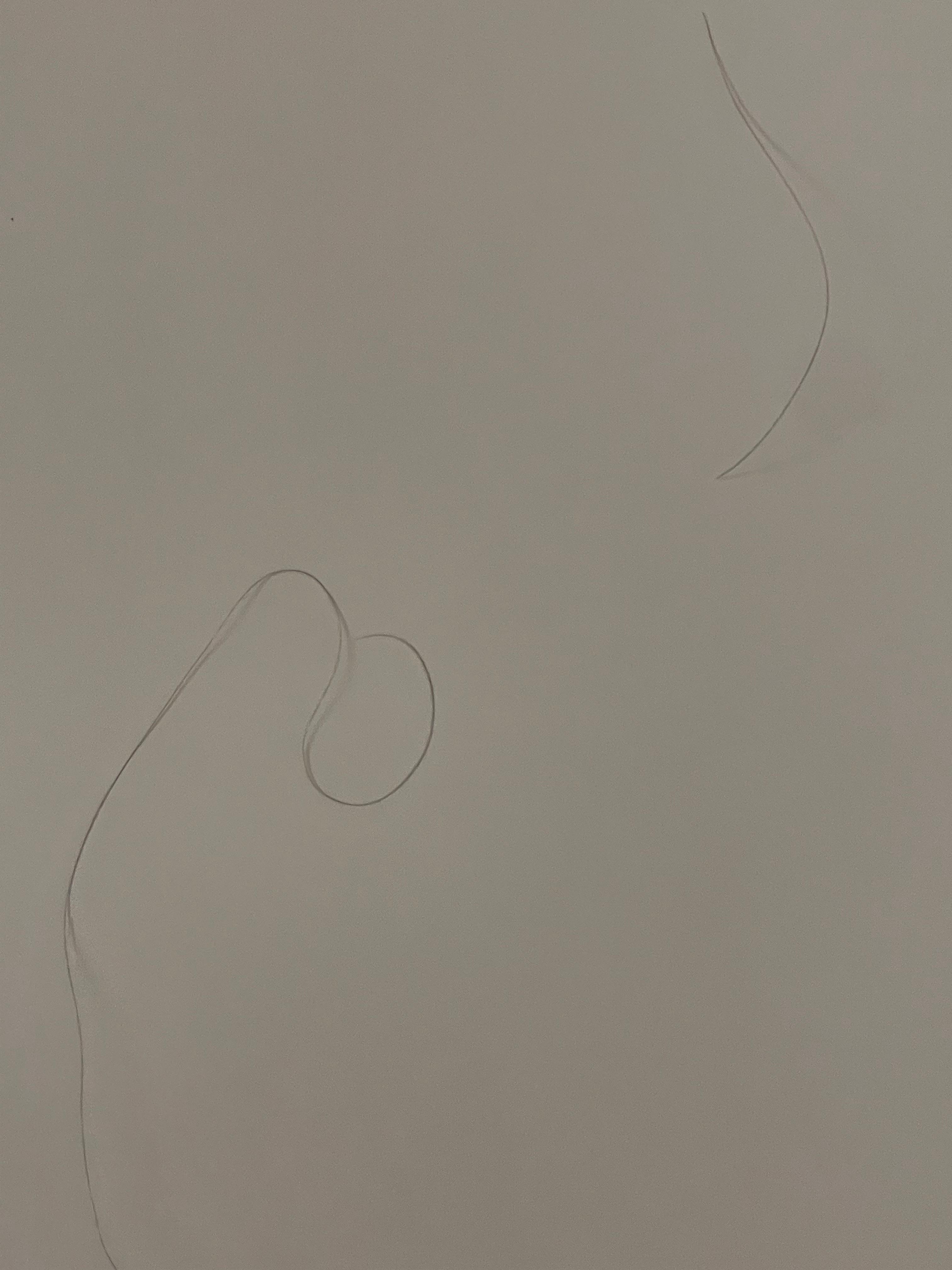 Hair on shower wall upon arrival