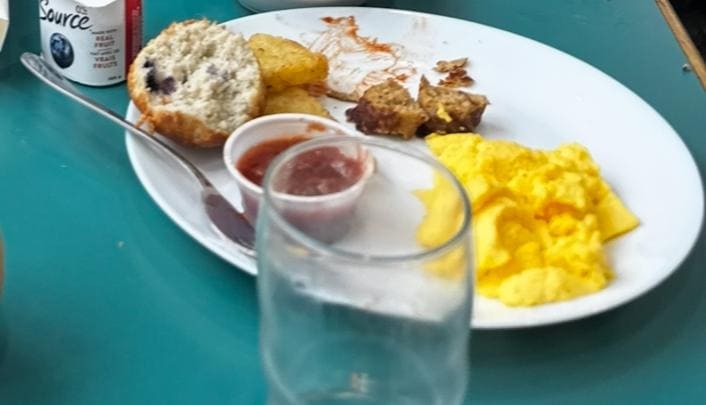 Bright yellow “eggs”