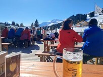 View from the cable car restaurant