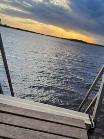 Views from the public dock.