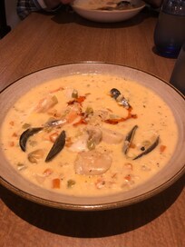 Seafood chowder - yummy