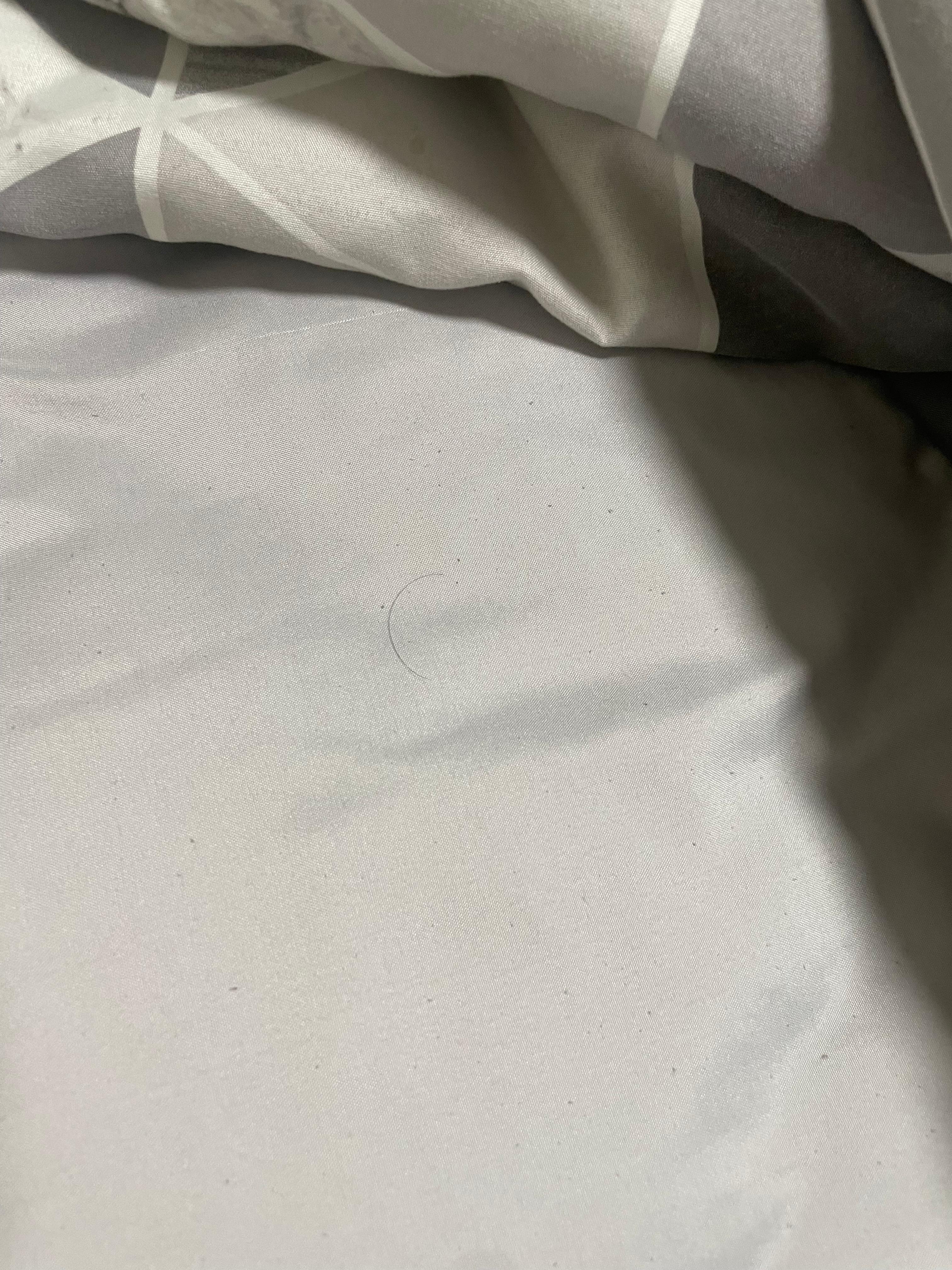 Hair on sheets