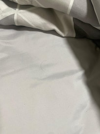 Hair on sheets
