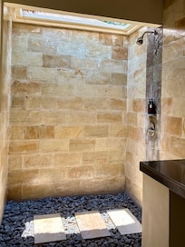 Outside shower