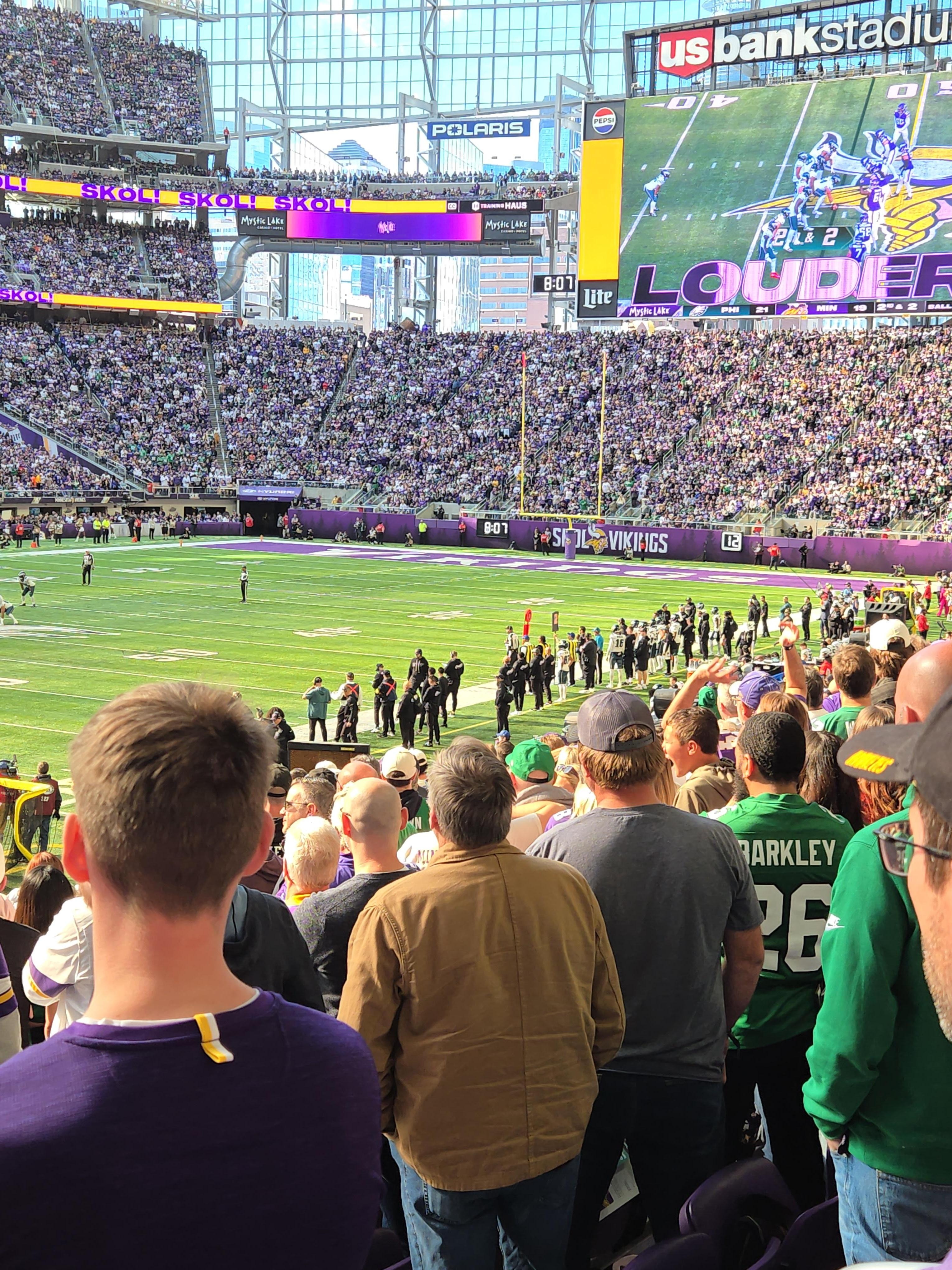 Came for the Vikings/Eagles game